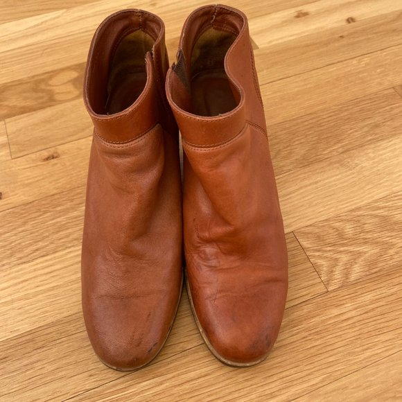 Rachel Comey Boots Mars Leather Ankle Boot in Whiskey Tan, Size US 5.5 - Picture 3 of 5